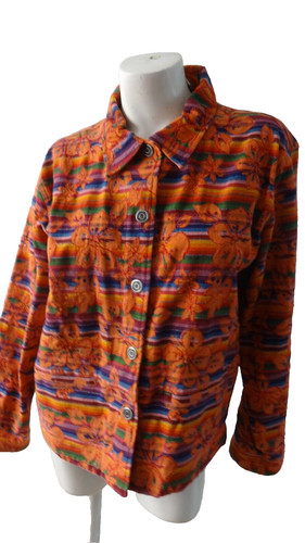 Veste brodée toile de - veste,